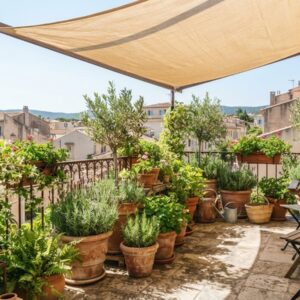 Balkon v horku: stín, zálivka a co uschne první