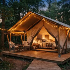 Glamping aneb luxus v přírodě