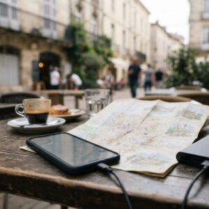 Telefon a data v zahraničí: roaming, mapy a zálohy